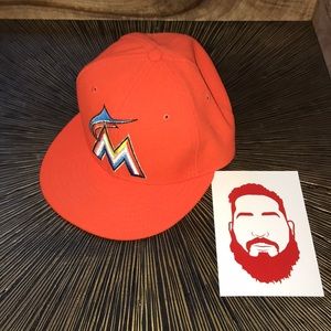 MLB New Era Florida Marlins Hat - 7 1/8 ⚾️🎣